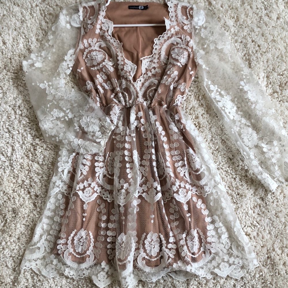 Delicate lace dress
